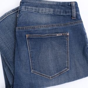 Chico's Women's So Slimming Ankle Denim Stretch Medium Wash Jeans Small